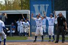 Baseball vs MIT  Wheaton College Baseball vs MIT during quarter final game of the NEWMAC Championship hosted by Wheaton. - (Photo by Keith Nordstrom) : Wheaton, baseball, NEWMAC